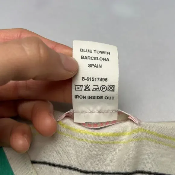 Vintage Y2K Custo Barcelona Sunshine Florida Long Sleeve Shirt Women's 1/Small - Picture 5 of 11